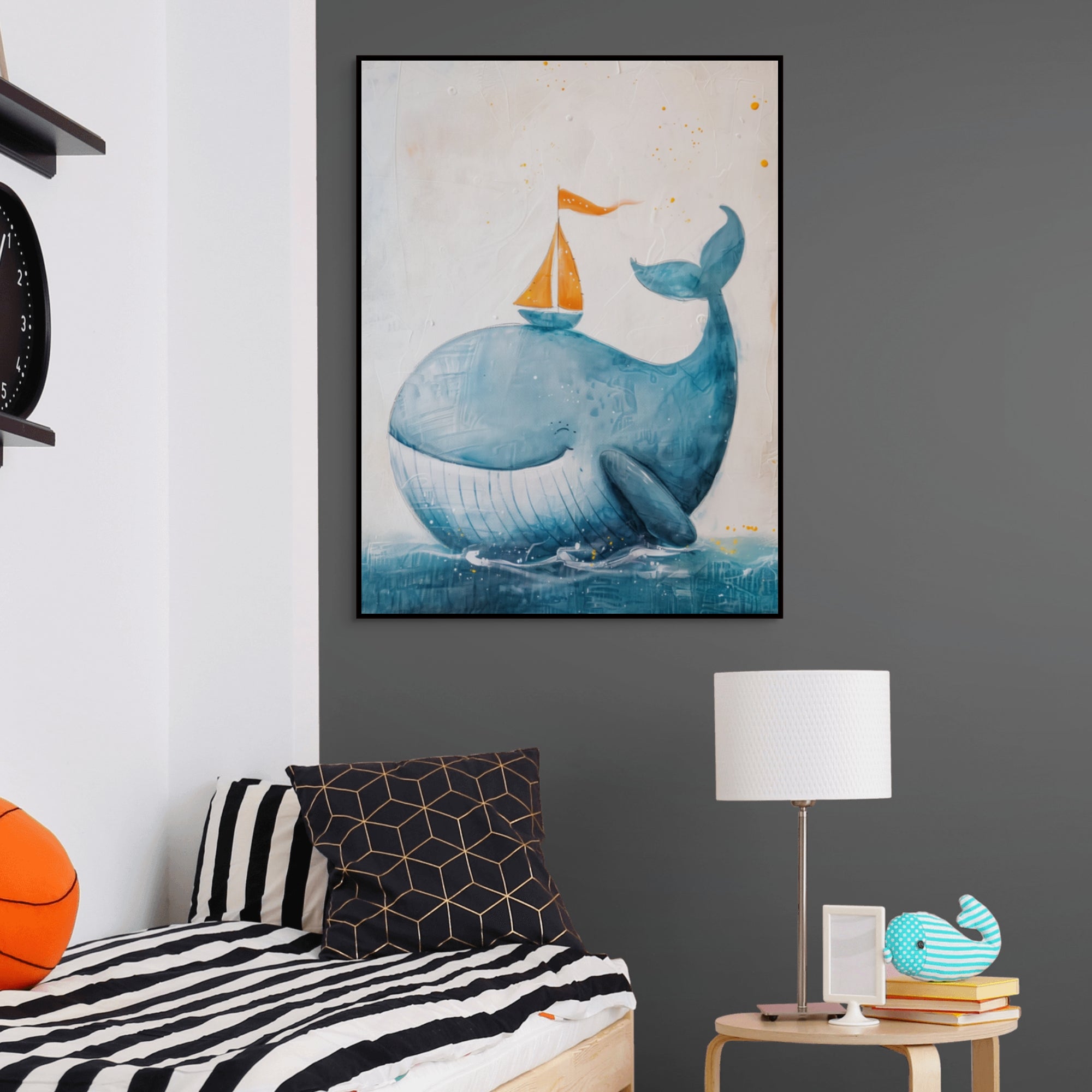 D0301-whale-ride-hand-painted-wall-art-b-room-image-room-f-black