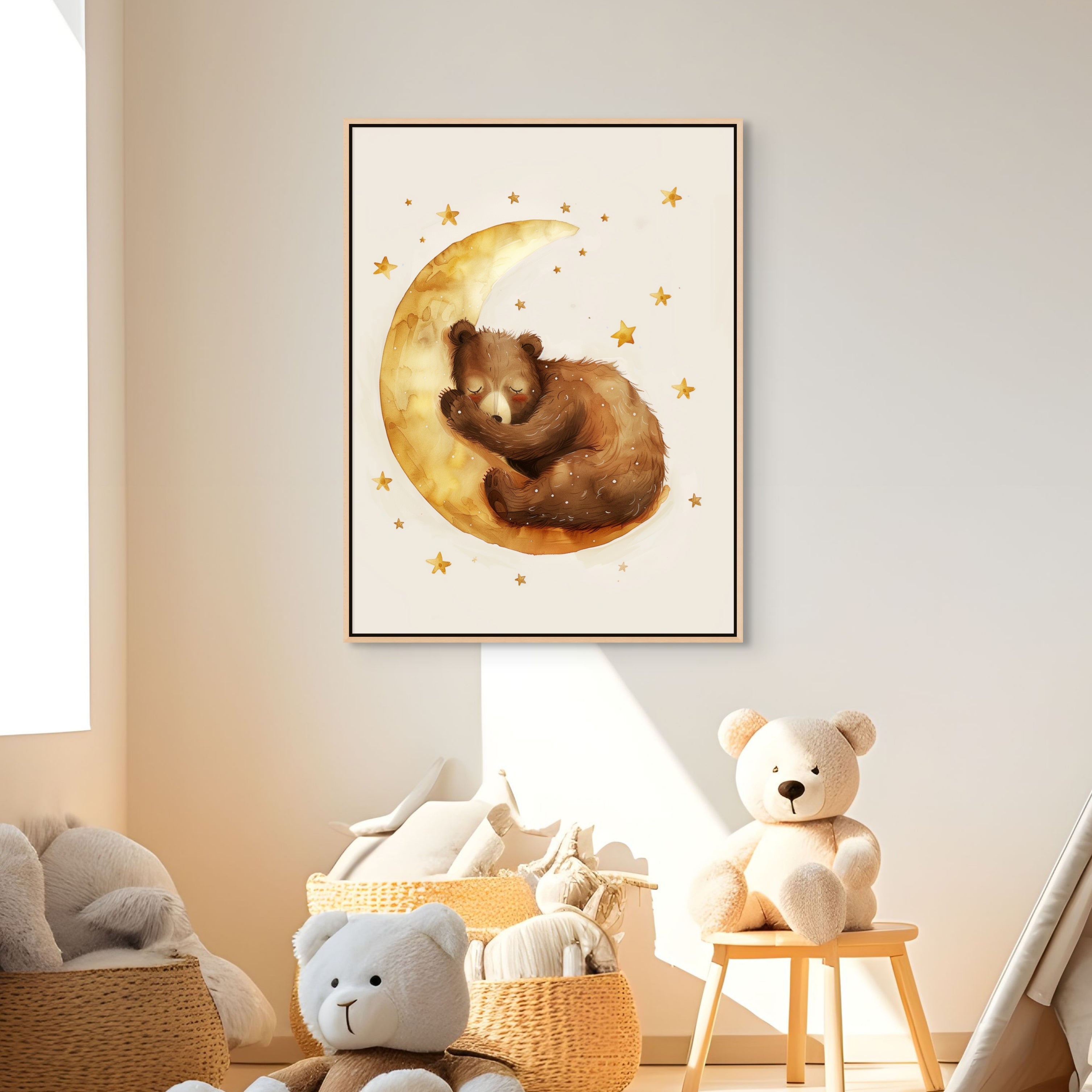 D0303-sweet-dreams-hand-painted-wall-art-kids-room-image