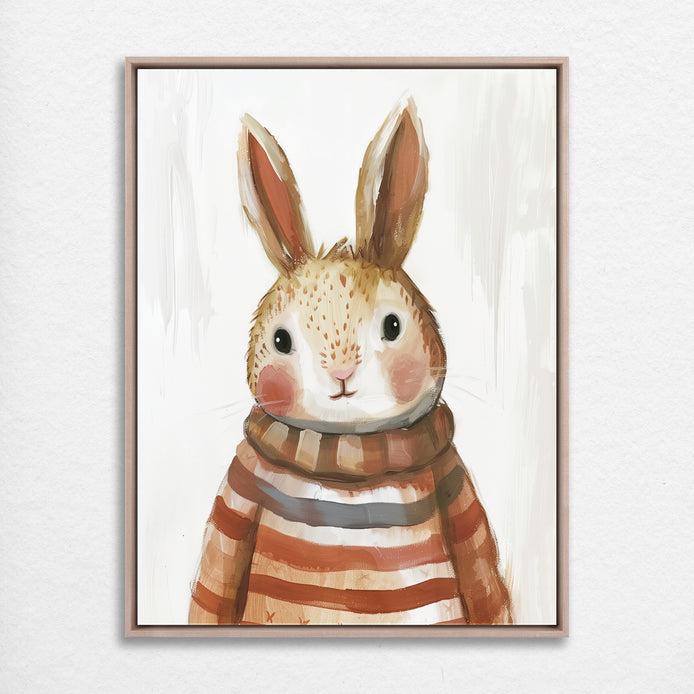 D0305-my-rabbit-friend-hand-painted-wall-art_19_3x4-vertical-frame-natural.psd