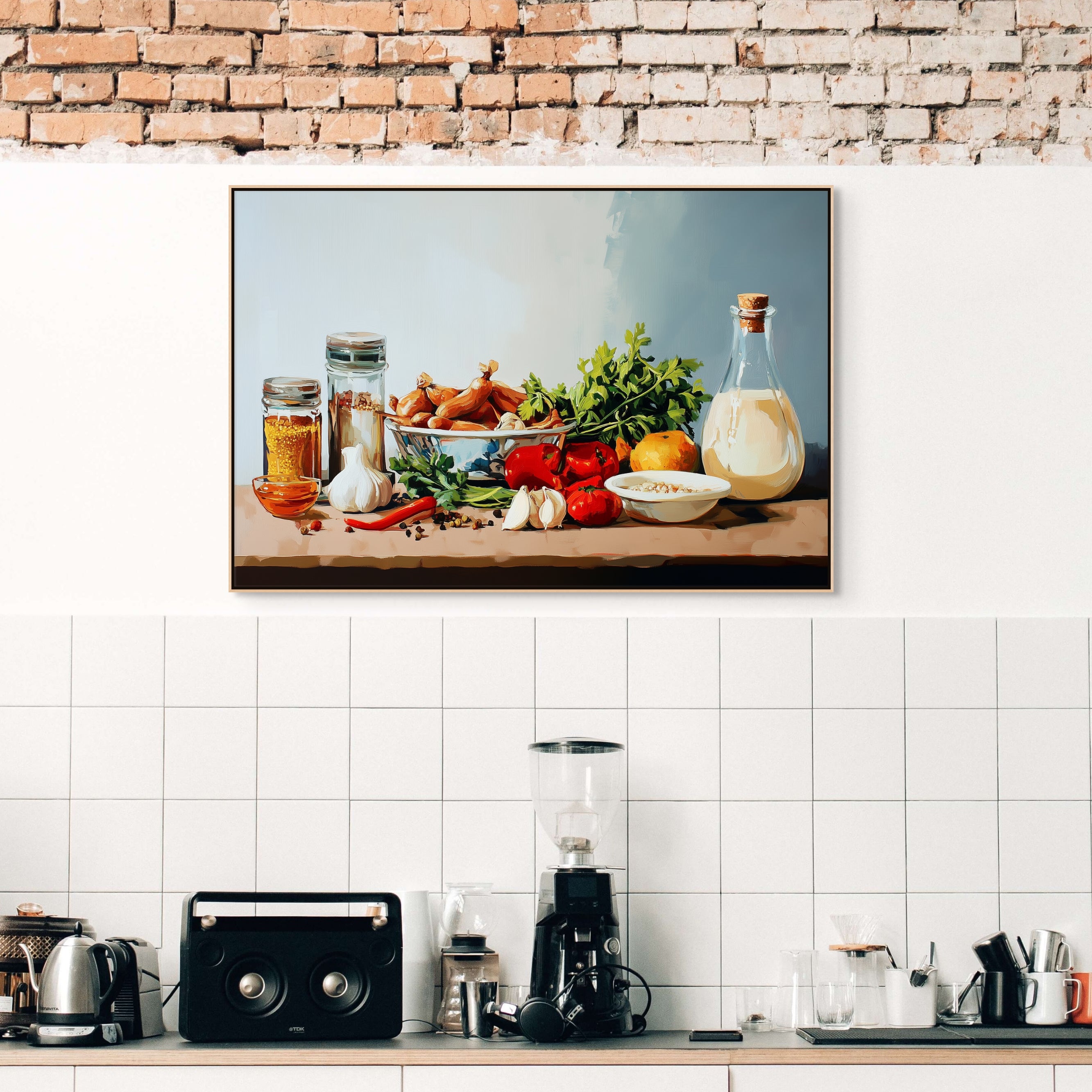 D0306-a-taste-of-tradition-hand-painted-wall-art-kitchen-room-image