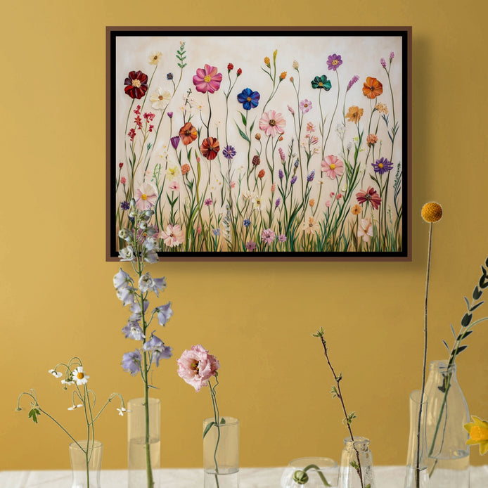 D0313-blooming-elegance-hand-painted-wall-art-hallway-room-image