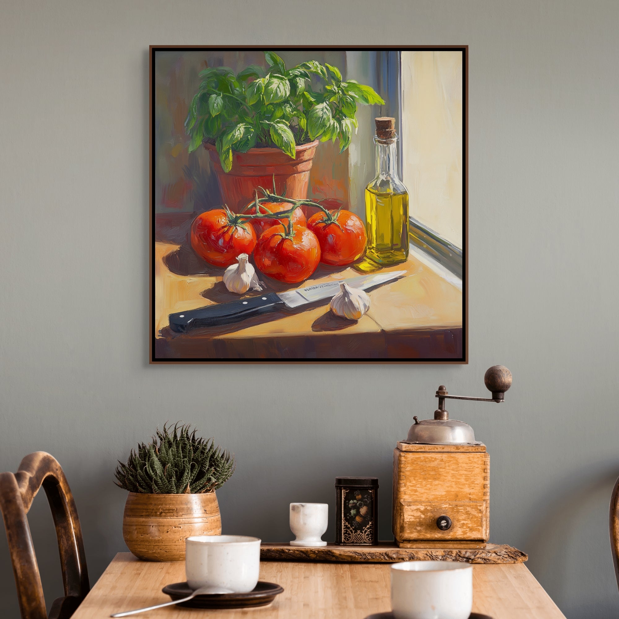 D0326-tuscan-kitchen-room-image-hand-painted-wall-art-dining-room-image