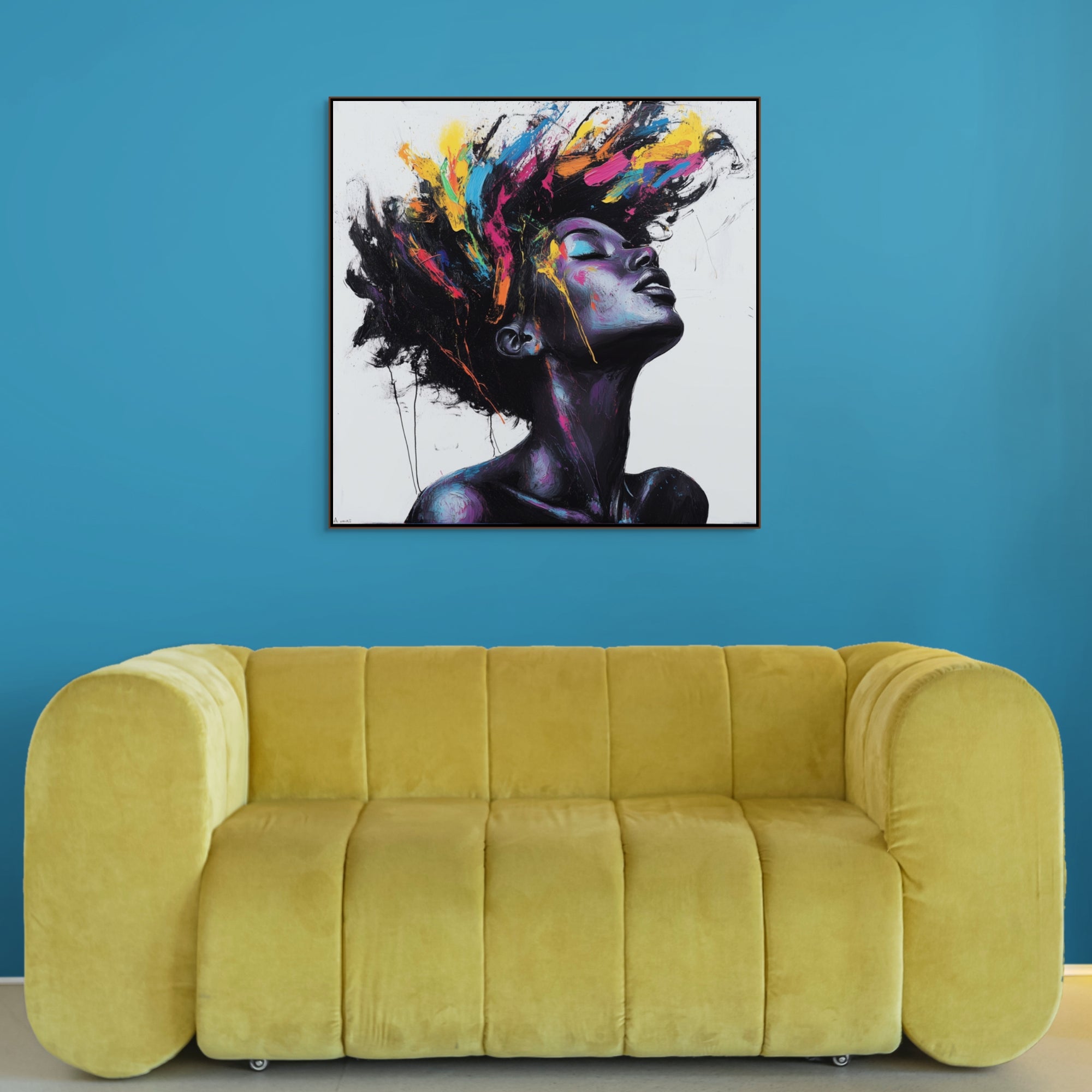 D0332-colorful-expression-hand-painted-wall-art-lounge-room-image-room-f-walnut
