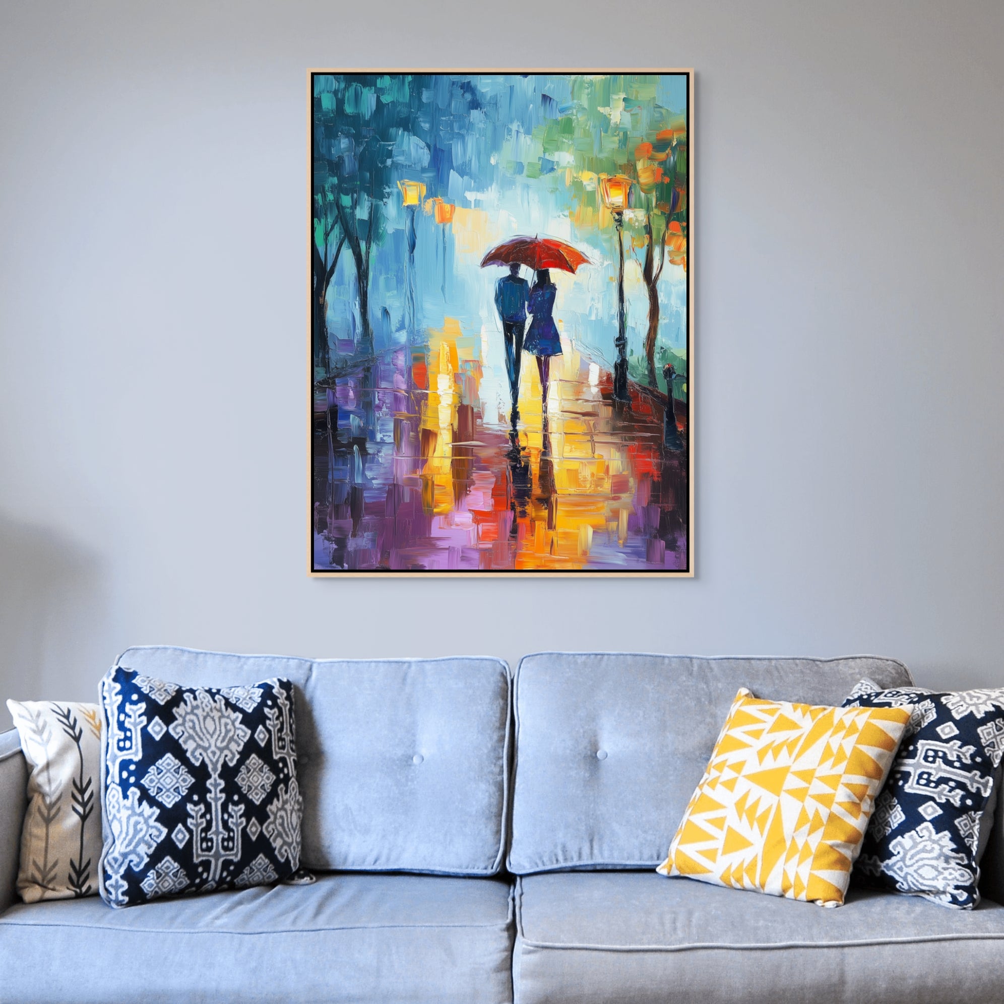 D0333-rainy-romance-hand-painted-wall-art-a-room-image