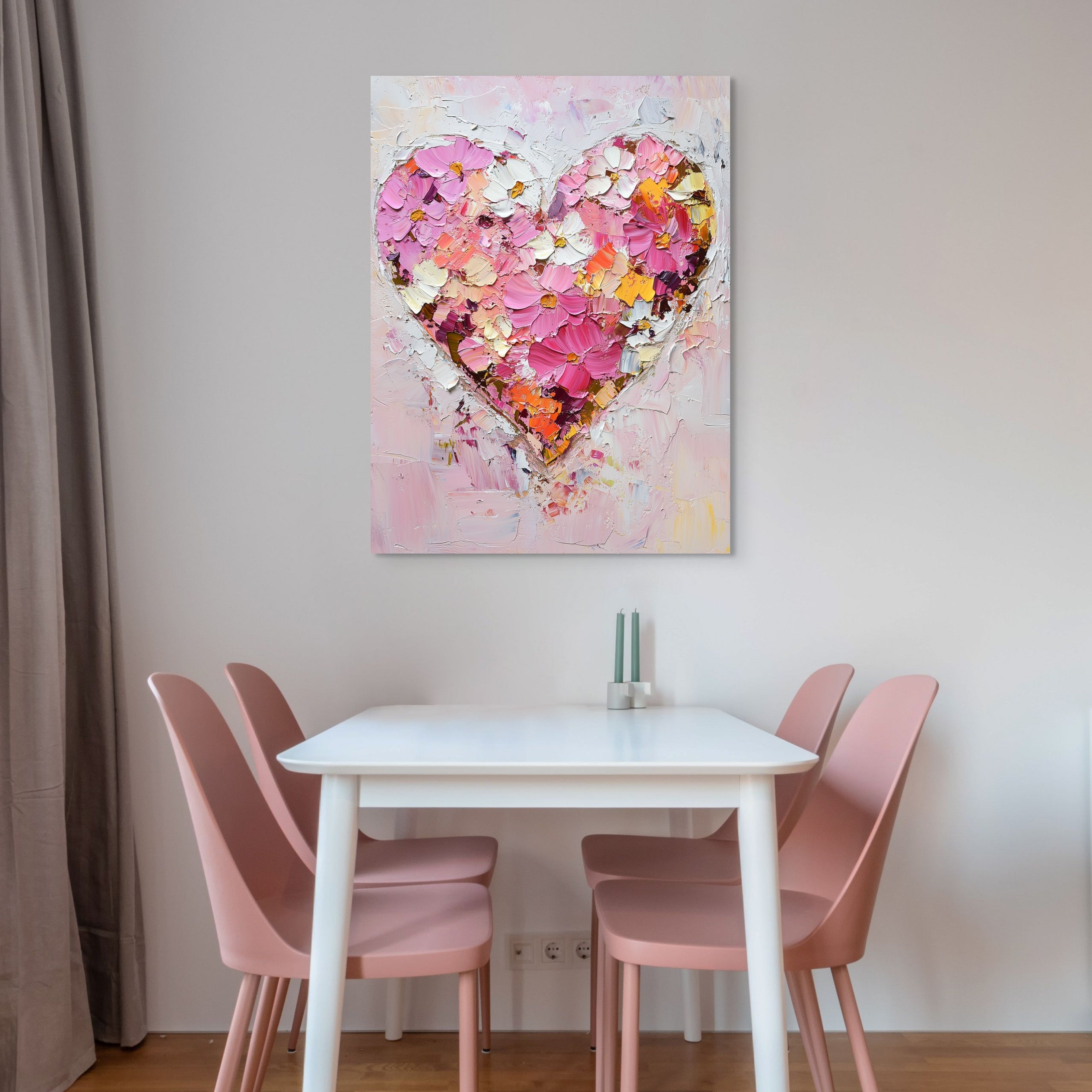 D0335-blooming-heart-hand-painted-wall-art-dining-room-image