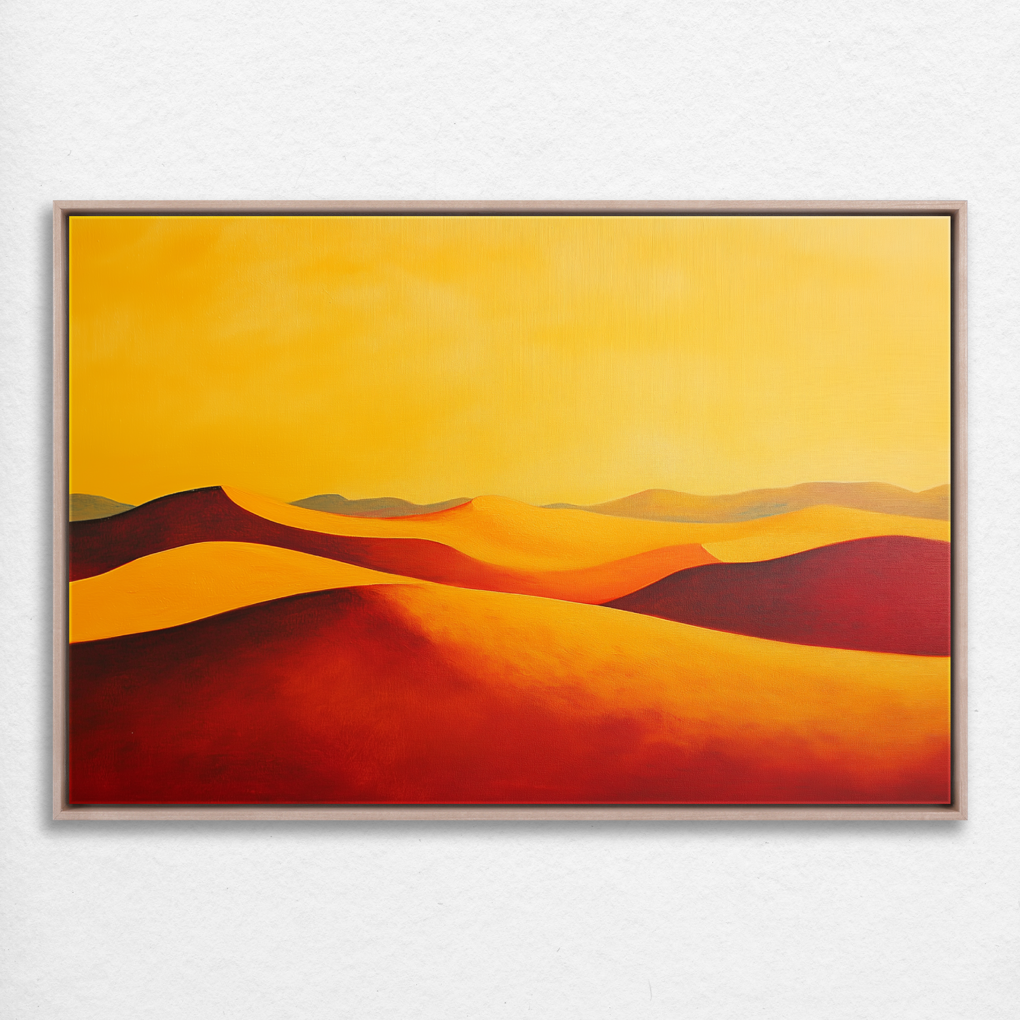 D0342-under-a-red-moon-hand-painted-wall-art_5_3x2-horizontal-frame-natural.psd_1