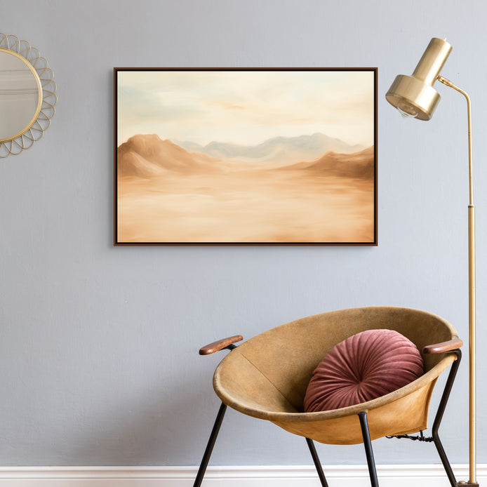 D0345-sands-of-solitude-hand-painted-wall-art-living-room-image-room-f-walnut