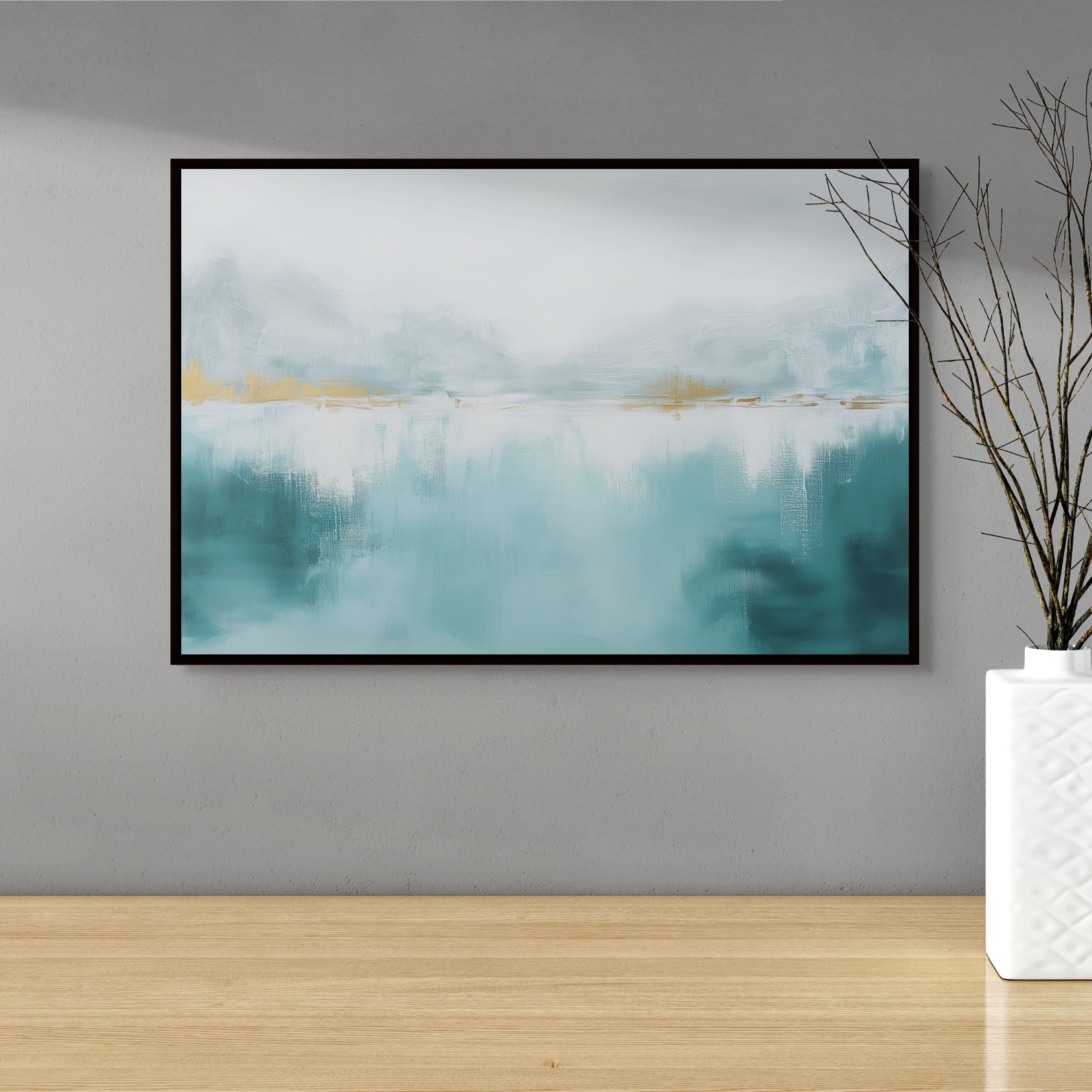 D0346-misted-horizon-hand-painted-wall-art-bath-room-image-room-f-black