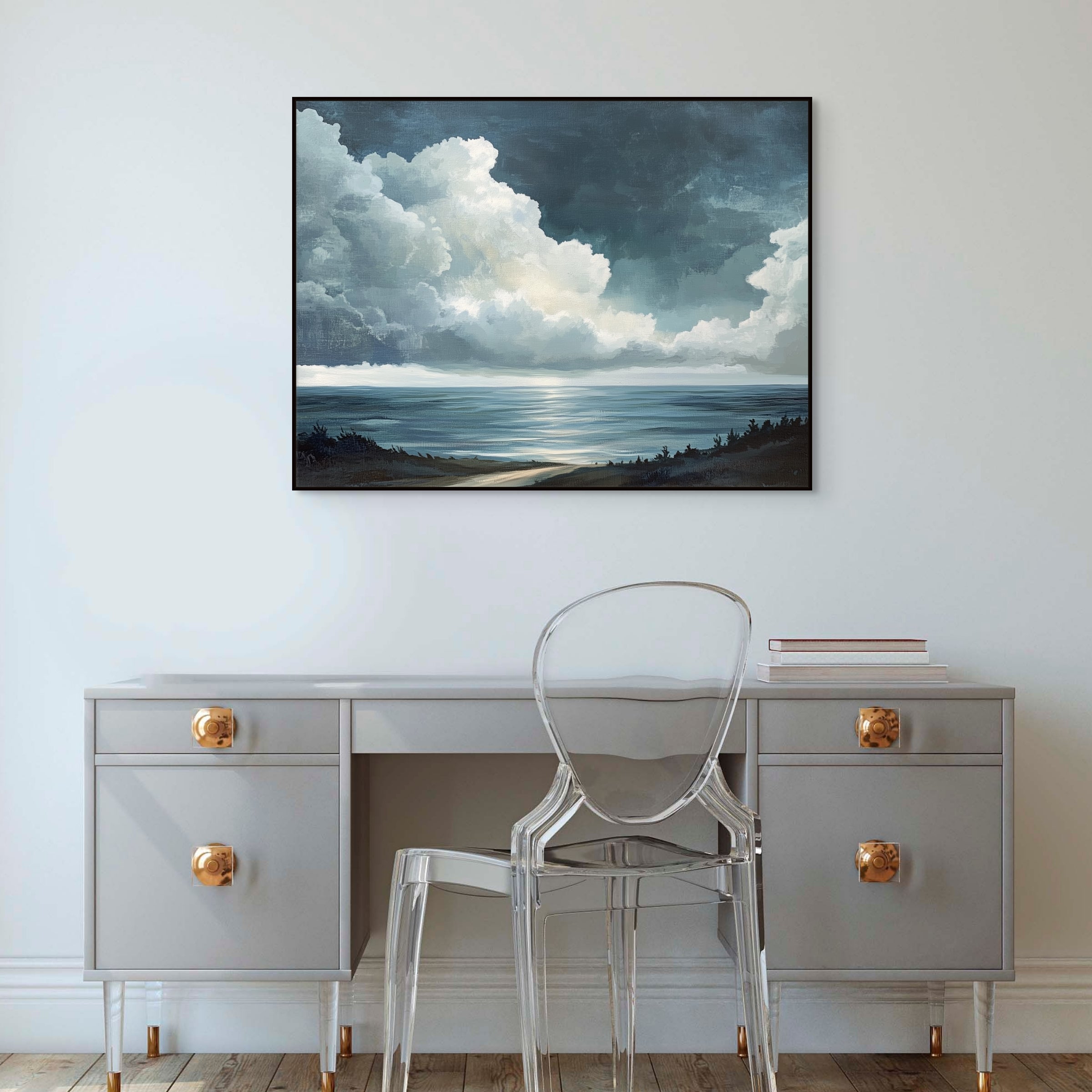 D0347-before-the-storm-hand-painted-wall-art-office-room-image-room-f-black