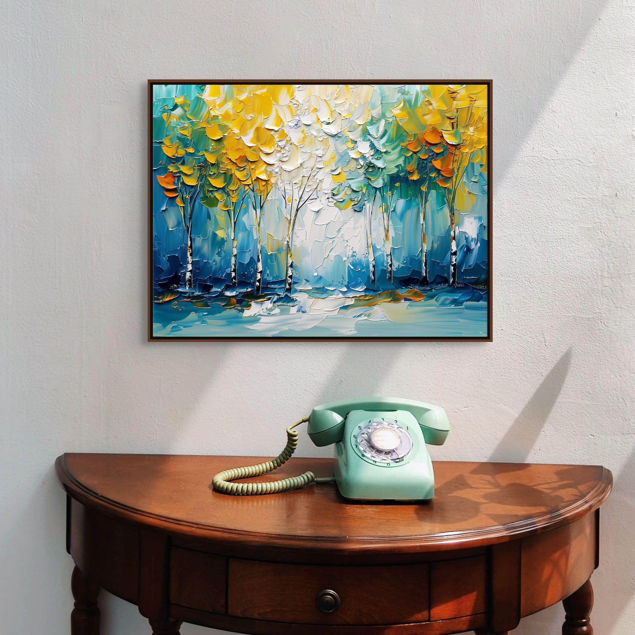 D0349-serenity-hand-painted-wall-art-hallway-room-image-room-f-walnut