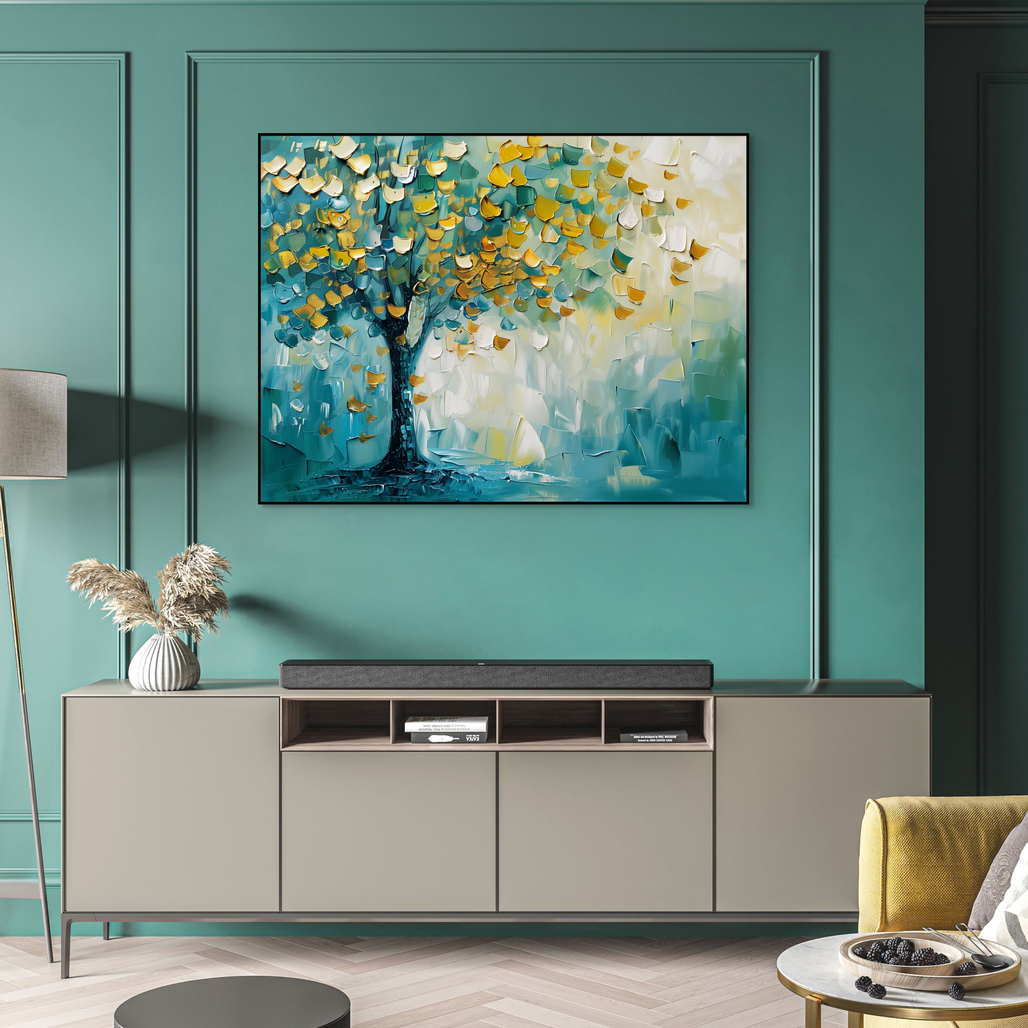 D0350-tranquility-hand-painted-wall-art-living-room-image