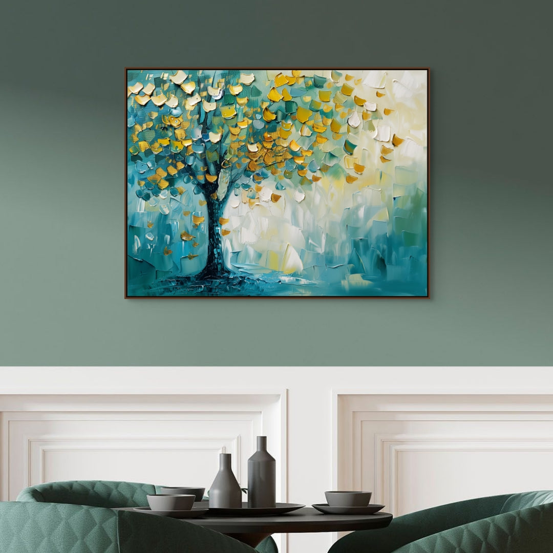 D0350-tranquility-hand-painted-wall-art-dining-room-image