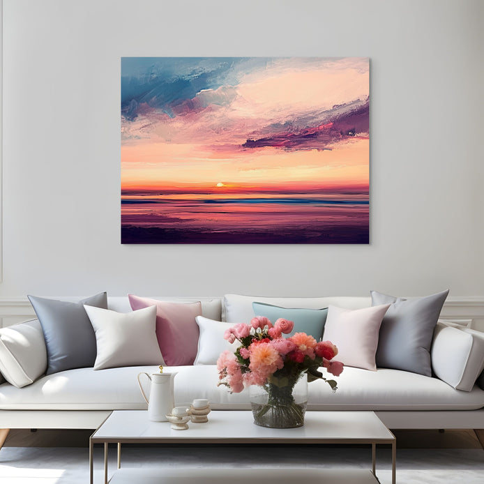 D0353-setting-sea-hand-painted-wall-art-living-room-image