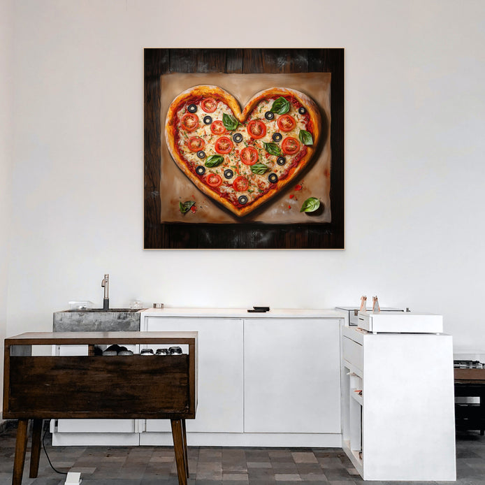 D0356-cheesy-love-hand-painted-wall-art-kitchen-room-image-room-f-natural