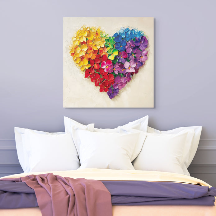 D0357-heartful-hand-painted-wall-art-bed-room-image-room-f-wrapped