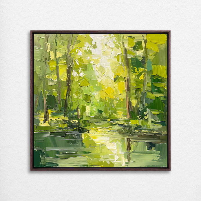 D0358-cool-forest-hand-painted-wall-art_13_1x1-square-frame-walnut.psd