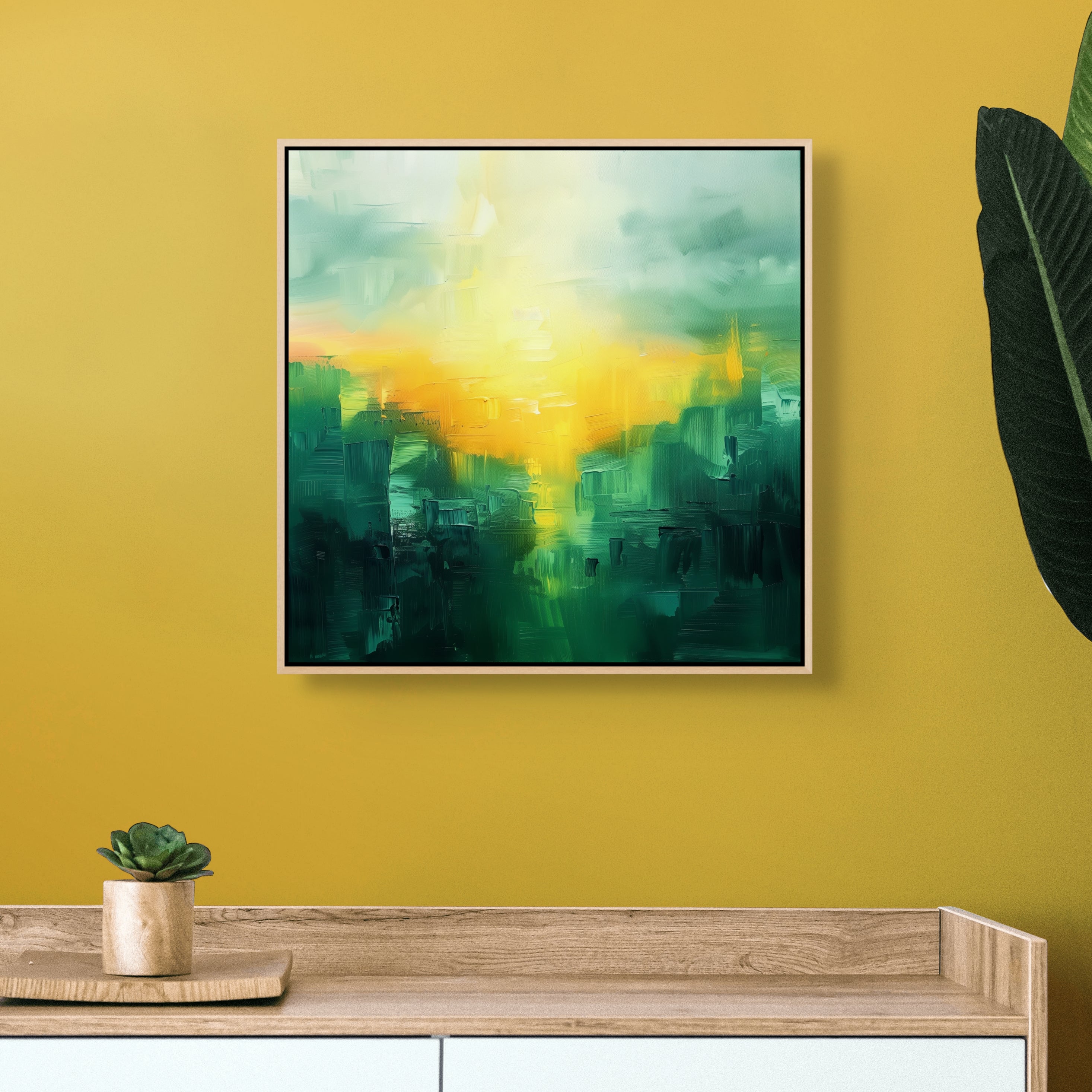 D0359-glare-hand-painted-wall-art-hallway-room-image-office-room-image