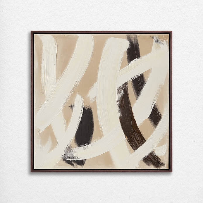 D0364-neutral-chaos-hand-painted-wall-art_19_1x1-square-frame-walnut.psd