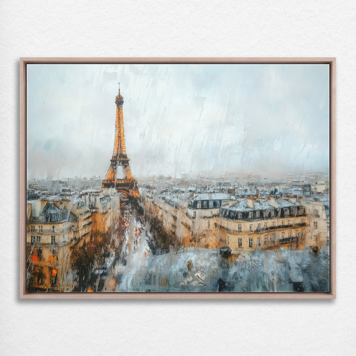 D0367-parisian-rain-hand-painted-wall-art_2_4x3-horizontal-frame-natural.psd