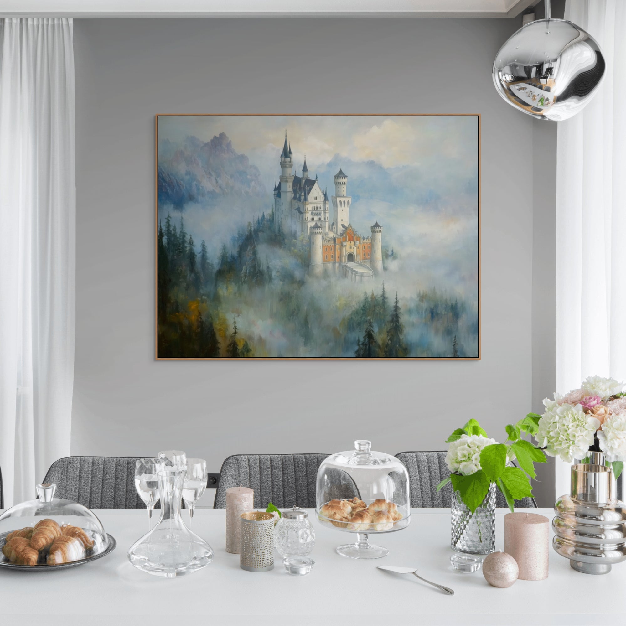 D0369-castle-in-the-clouds-hand-painted-wall-art-dining-room-image
