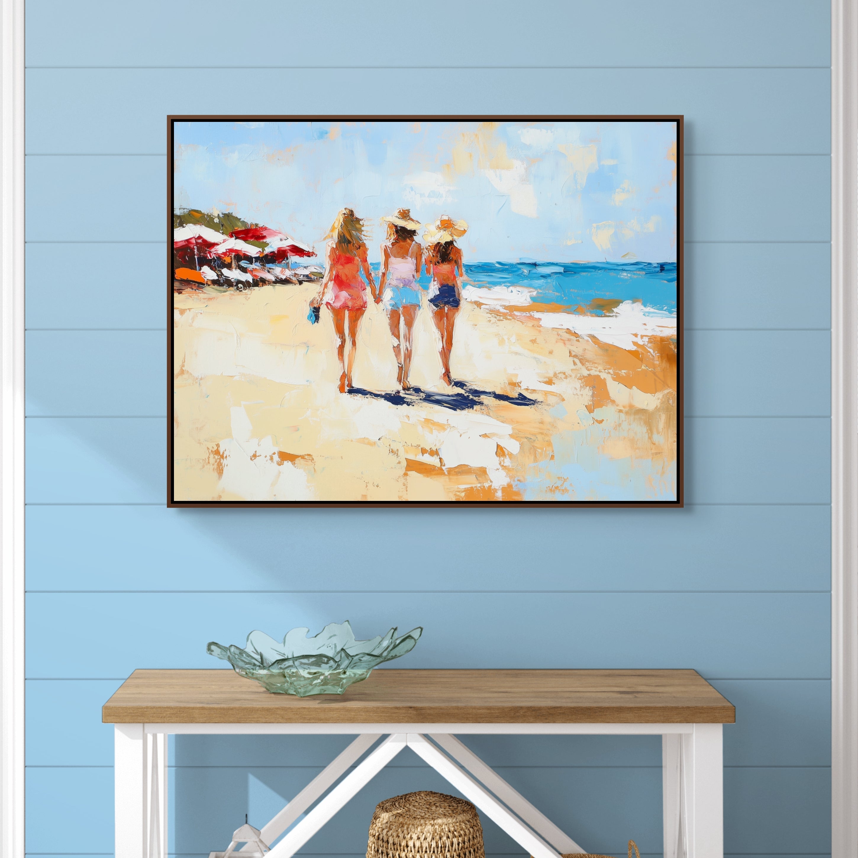D0371-girls-day-out-hand-painted-wall-art-outdoor-room-image-room-f-walnut