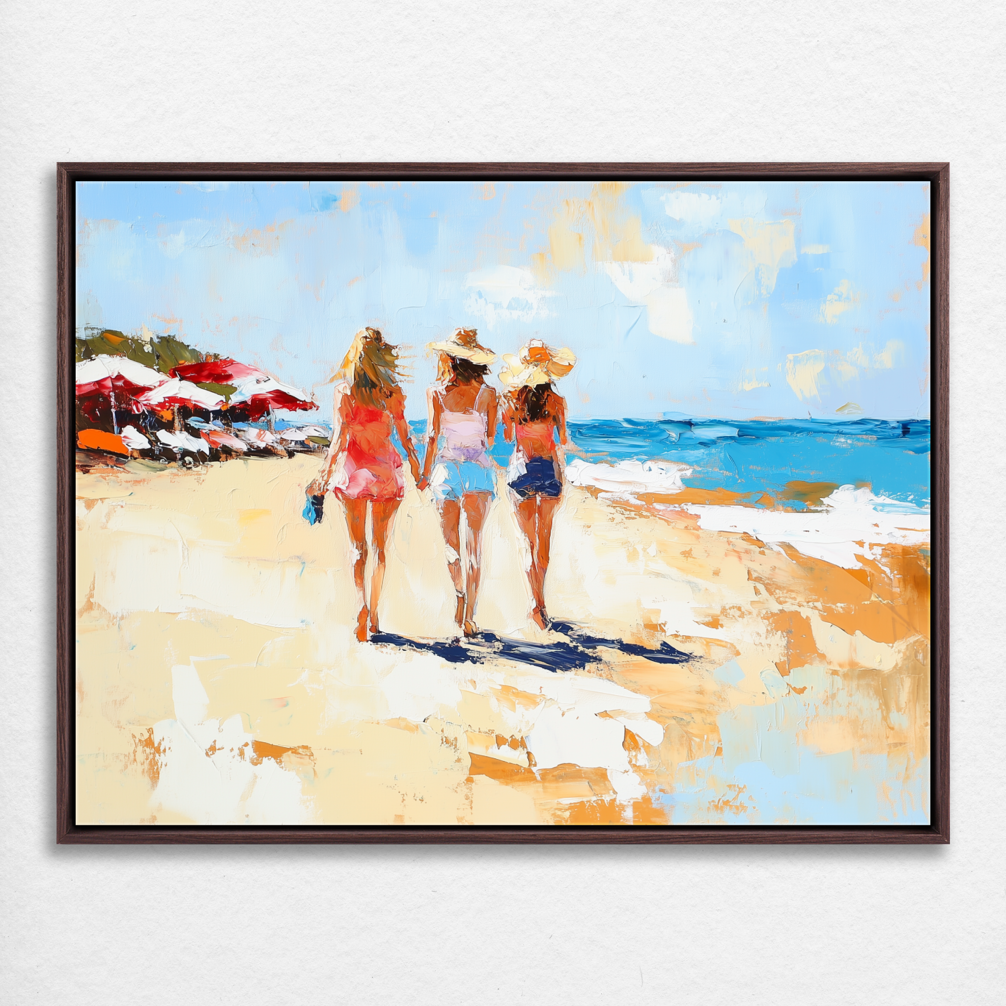 D0371-girls-day-out-hand-painted-wall-art_6_4x3-horizontal-frame-walnut.psd