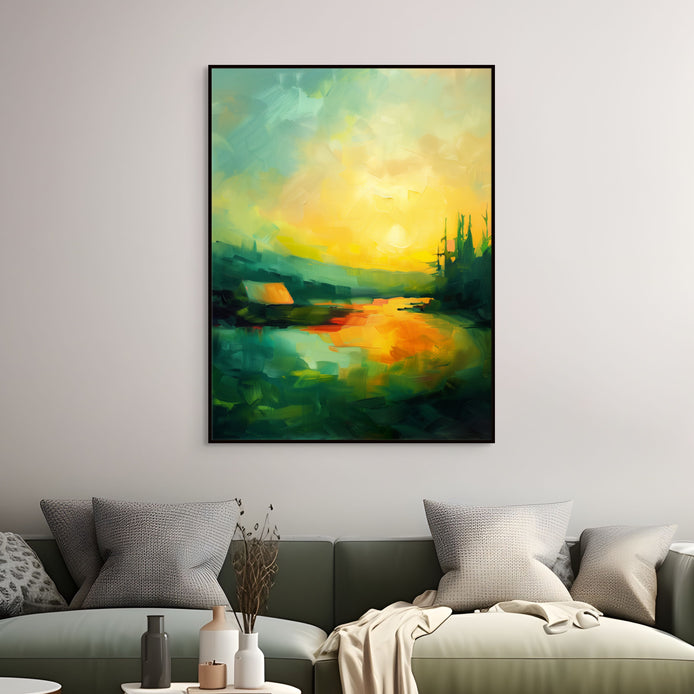 D0377-glow-hand-painted-wall-art-living-room-image-room-f-black