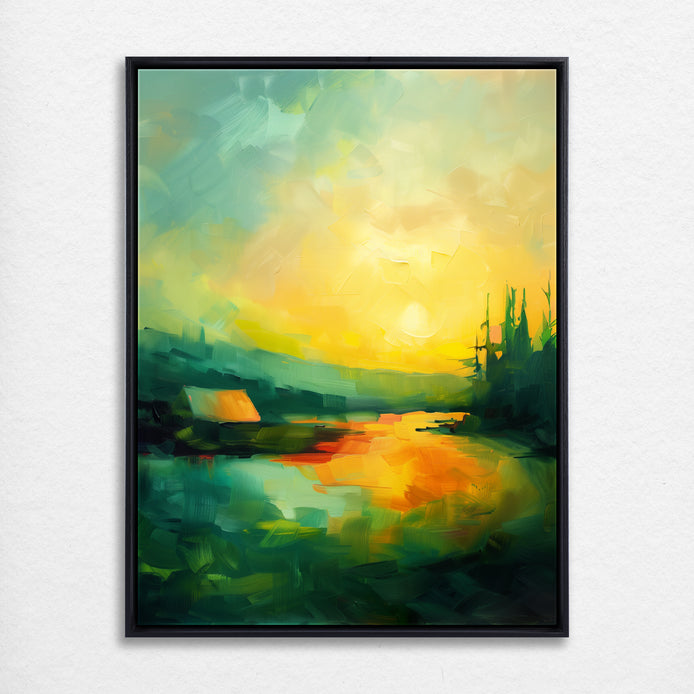 D0377-glow-hand-painted-wall-art_3_3x4-vertical-frame-black.psd