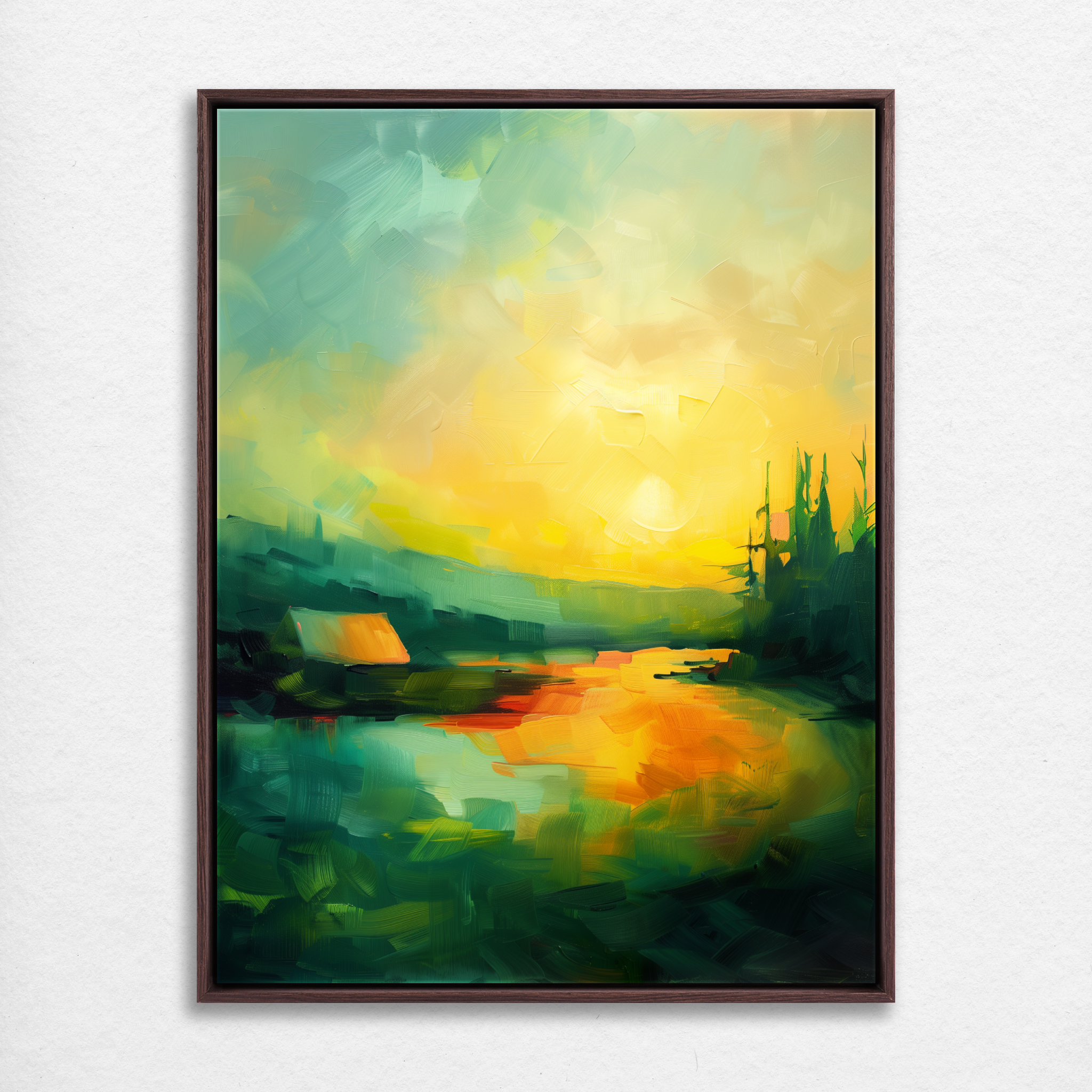 D0377-glow-hand-painted-wall-art_3_3x4-vertical-frame-walnut.psd
