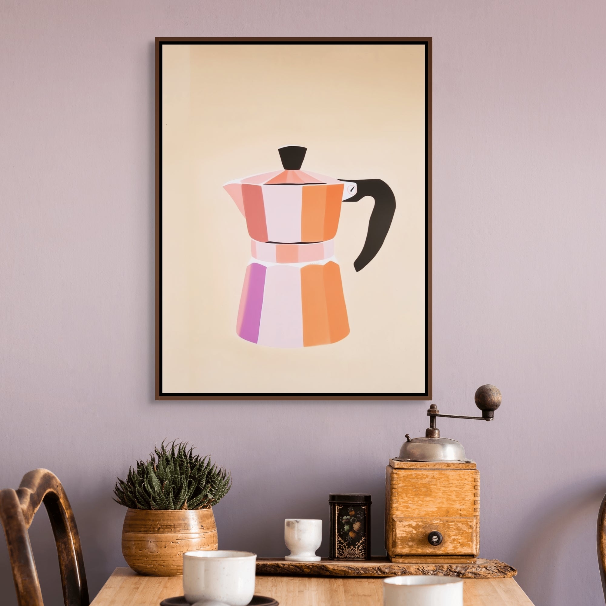 D0378-morning-brew-hand-painted-wall-art-dining-room-image-room-f-walnut