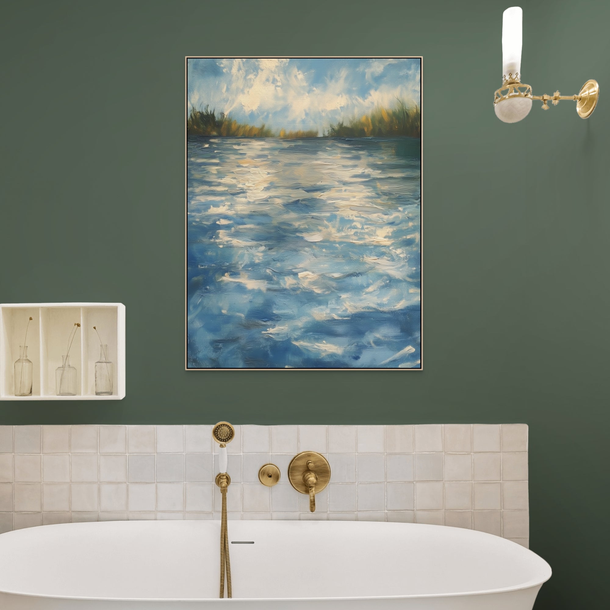 D0380-river-reflections-hand-painted-wall-art-bath-room-image