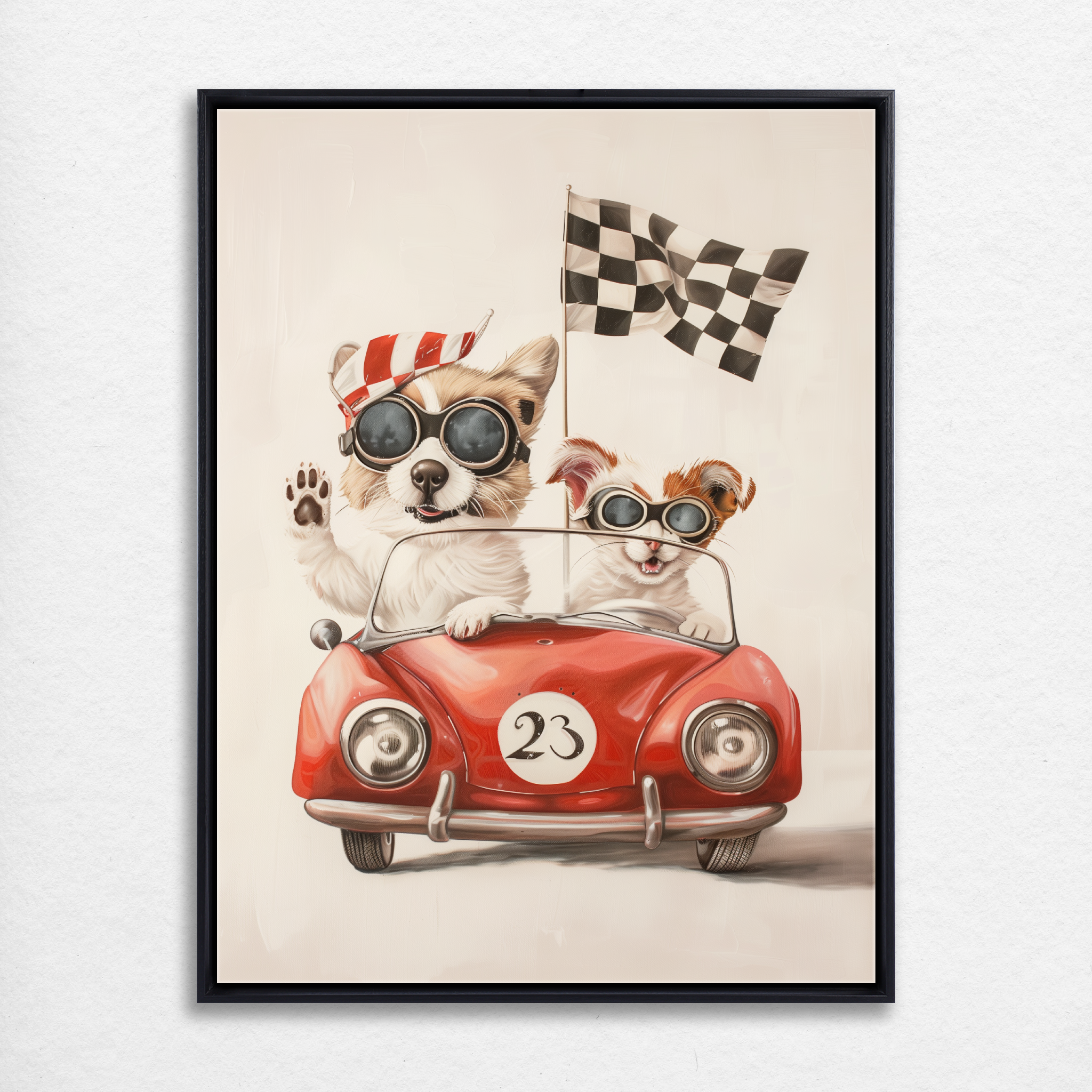 D0381-racing-buddies-hand-painted-wall-art_7_3x4-vertical-frame-black.psd_2