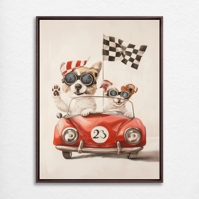 D0381-racing-buddies-hand-painted-wall-art_7_3x4-vertical-frame-walnut.psd_0