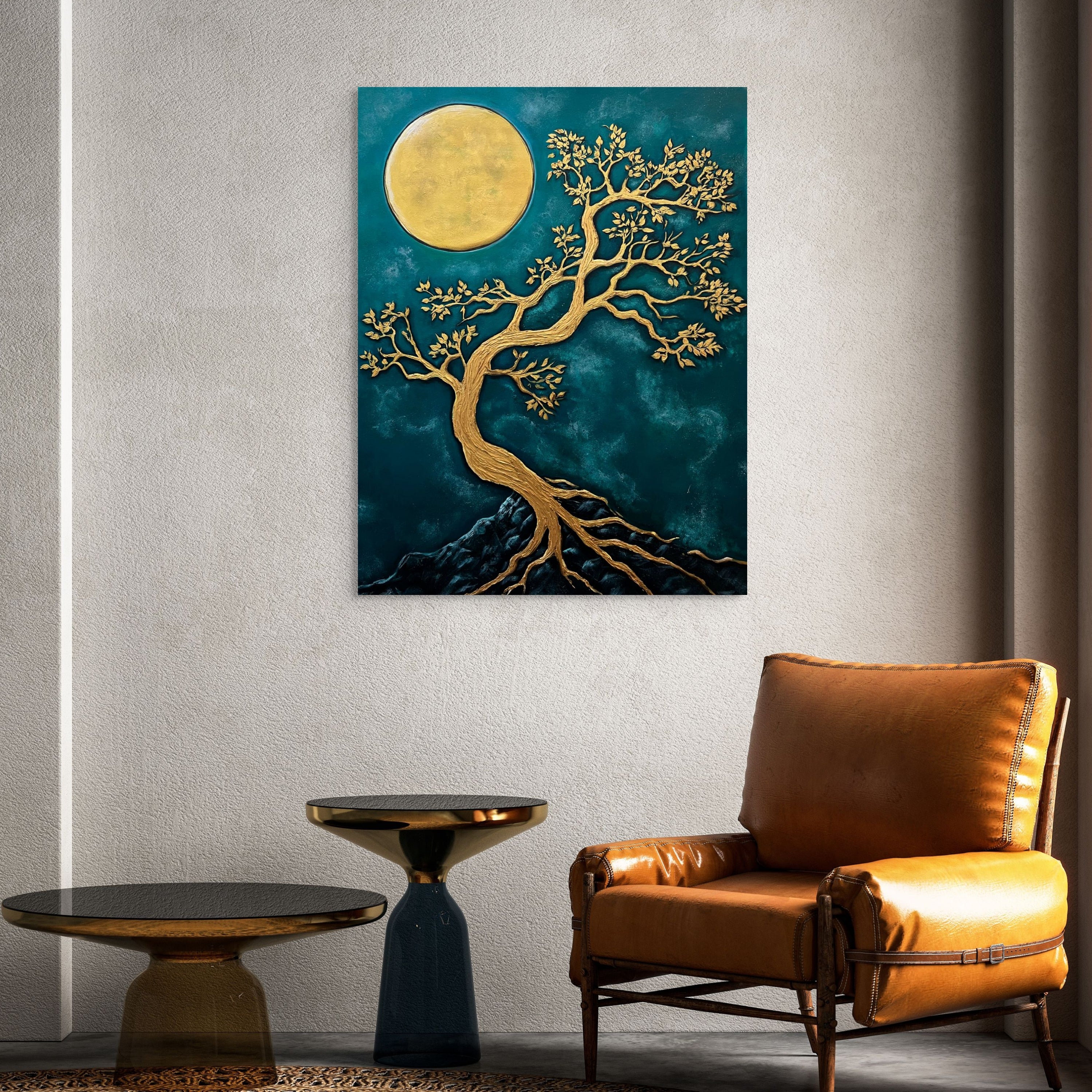 D0382-golden-hour-hand-painted-wall-art-lounge-room-image-room-f-wrapped