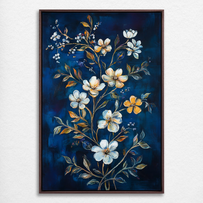 D0388-midnight-blossoms-hand-painted-wall-art_0_2x3-vertical-frame-walnut.psd