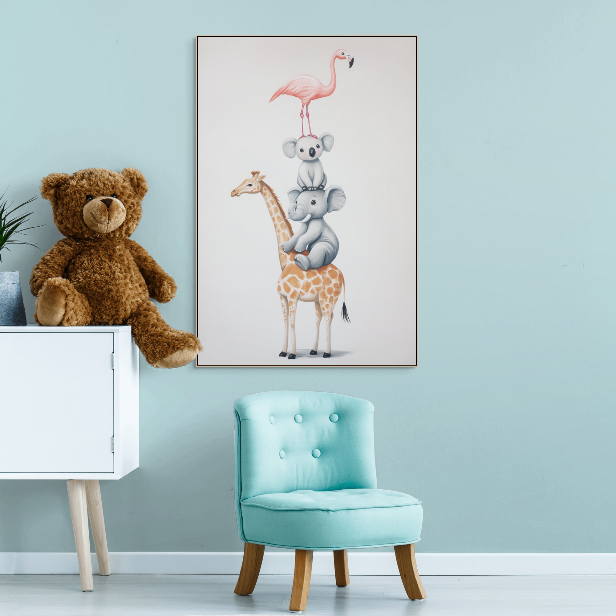 D0389-balancing-act-hand-painted-wall-art-b-room-image-room-f-natural