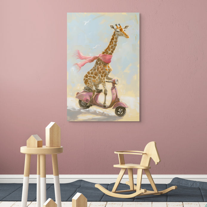 D0390-safari-chic-hand-painted-wall-art-kids-room-image