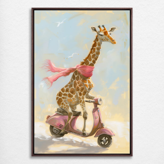 D0390-safari-chic-hand-painted-wall-art_2_2x3-vertical-frame-walnut.psd_0