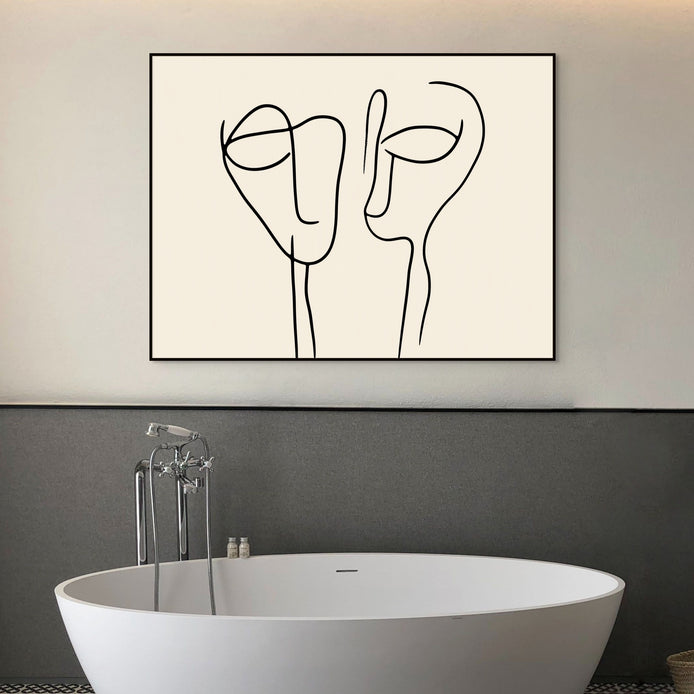 D0393-between-the-lines-hand-painted-wall-art-bath-room-image-room-f-black