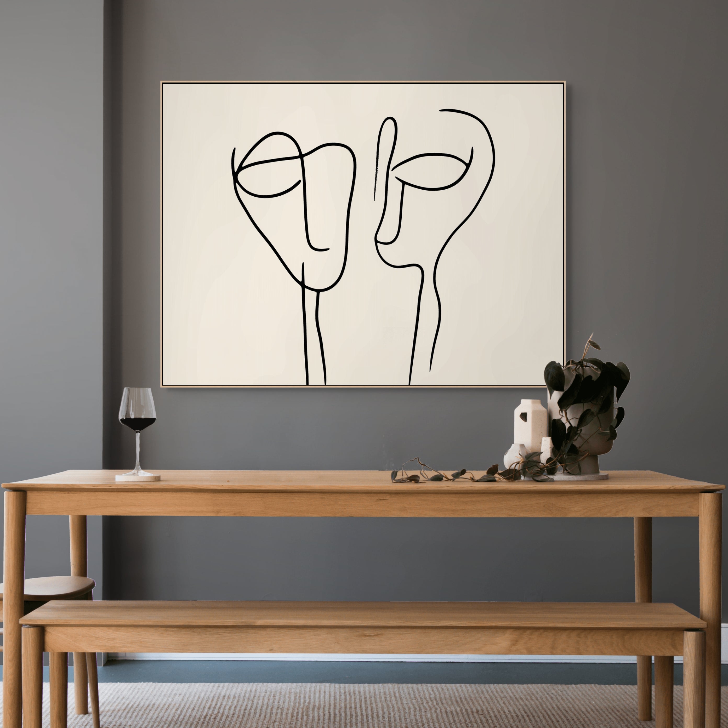 D0393-between-the-lines-hand-painted-wall-art-dining-room-image-room-f-natural