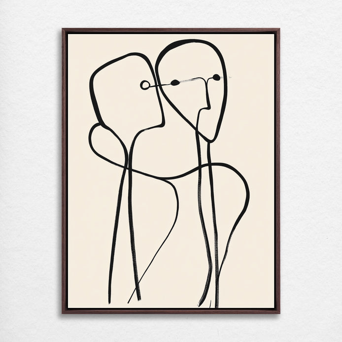 D0400-connected-lines-hand-painted-wall-art_00_3x4-vertical-frame-walnut.psd