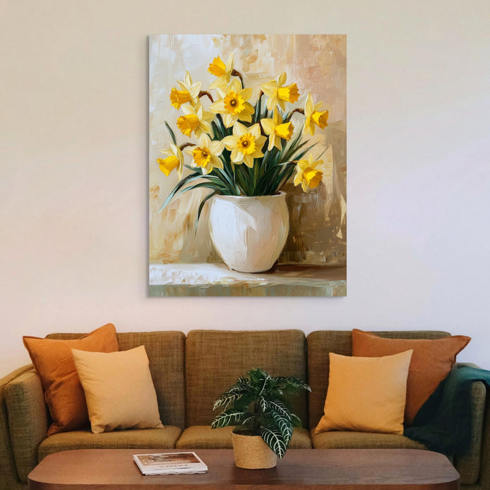 D0402-golden-morning-daffodils-hand-painted-wall-art-living-room-image-room-f-wrapped