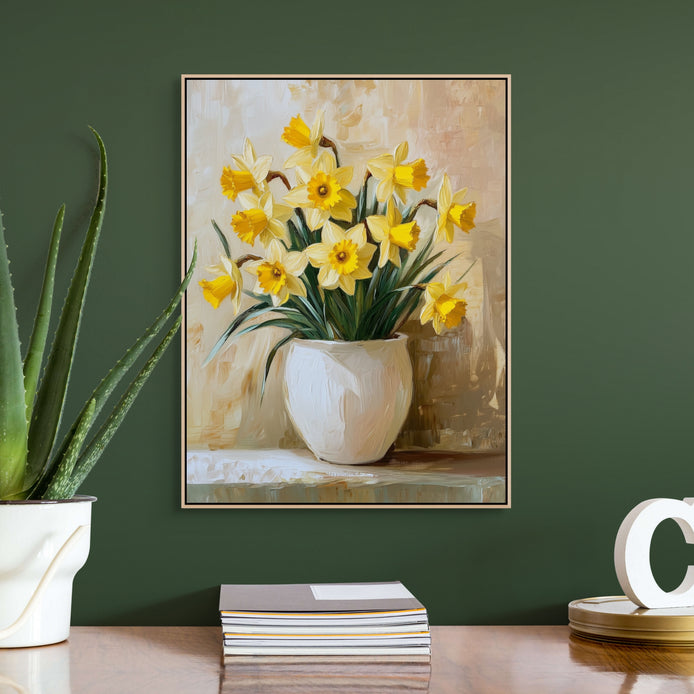 D0402-golden-morning-daffodils-hand-painted-wall-art-office-room-image-room-f-natural