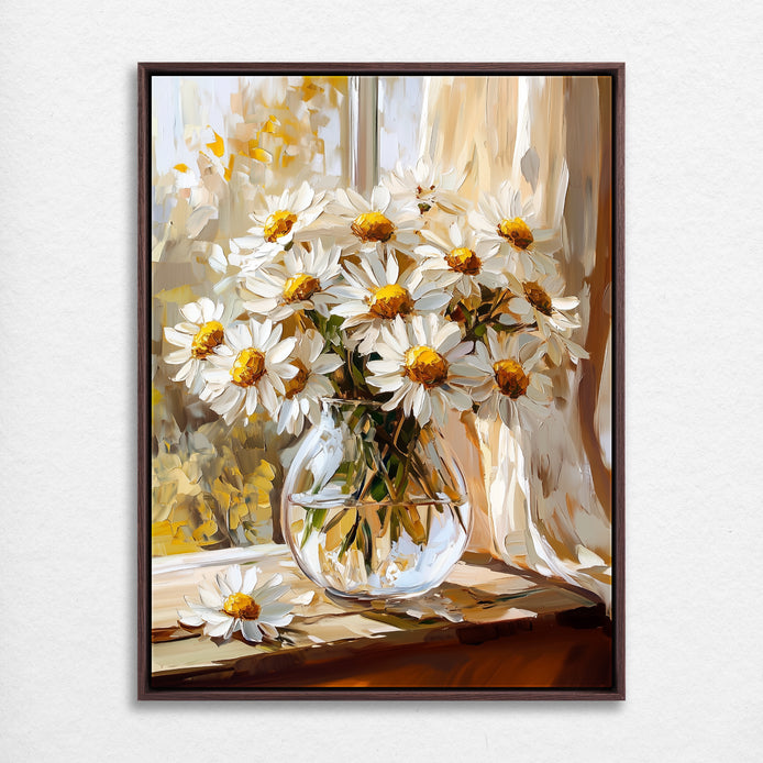 D0403-windowlight-daisies-hand-painted-wall-art_03_3x4-vertical-frame-walnut.psd