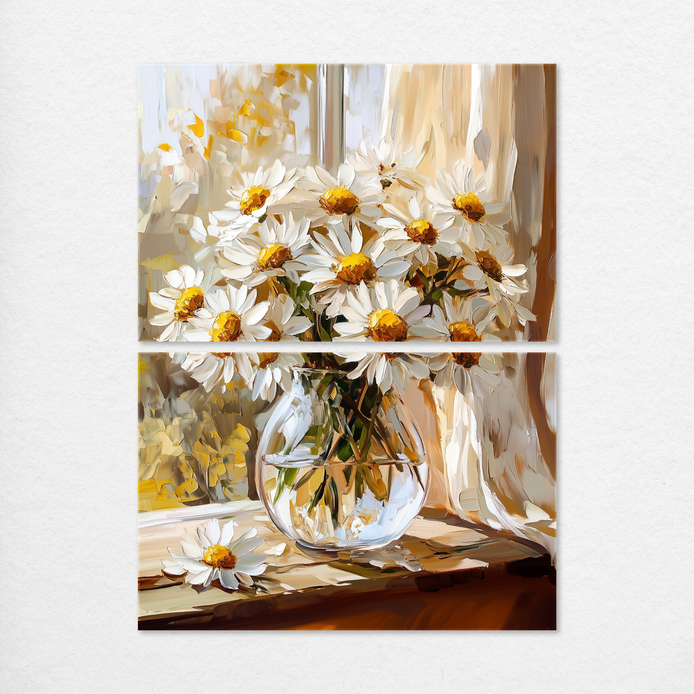 Windowlight Daisies