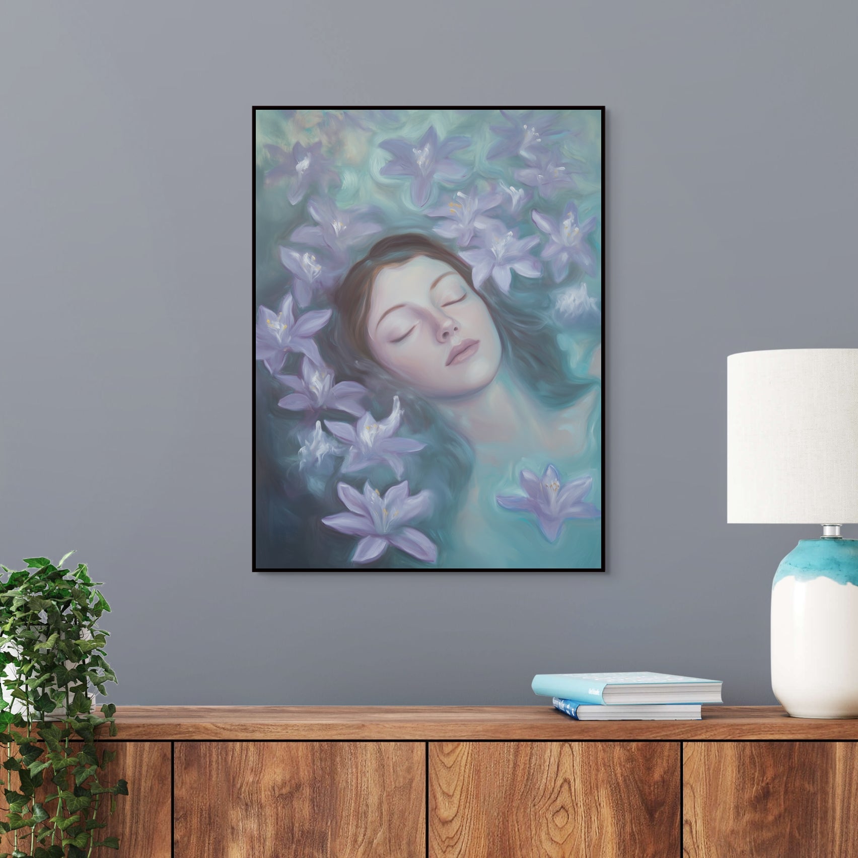 D0405-dream-in-bloom-hand-painted-wall-art-a-room-image-room-f-black
