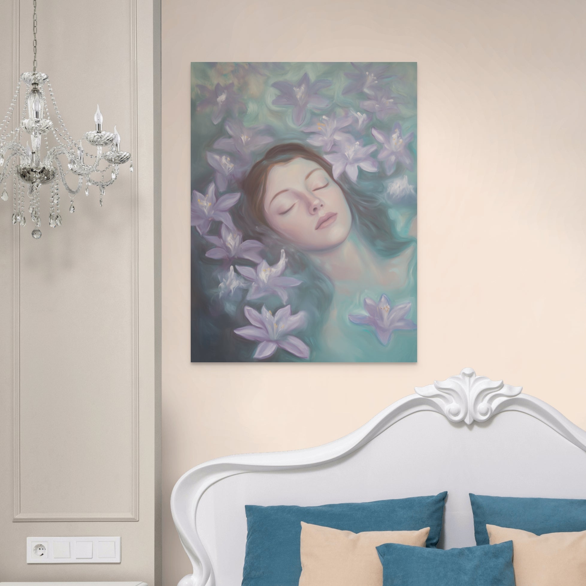 D0405-dream-in-bloom-hand-painted-wall-art-bed-room-image-room-f-wrapped