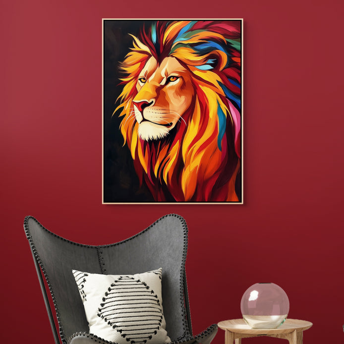 D0406-wild-majesty-hand-painted-wall-art-lounge-room-image-room-f-natural