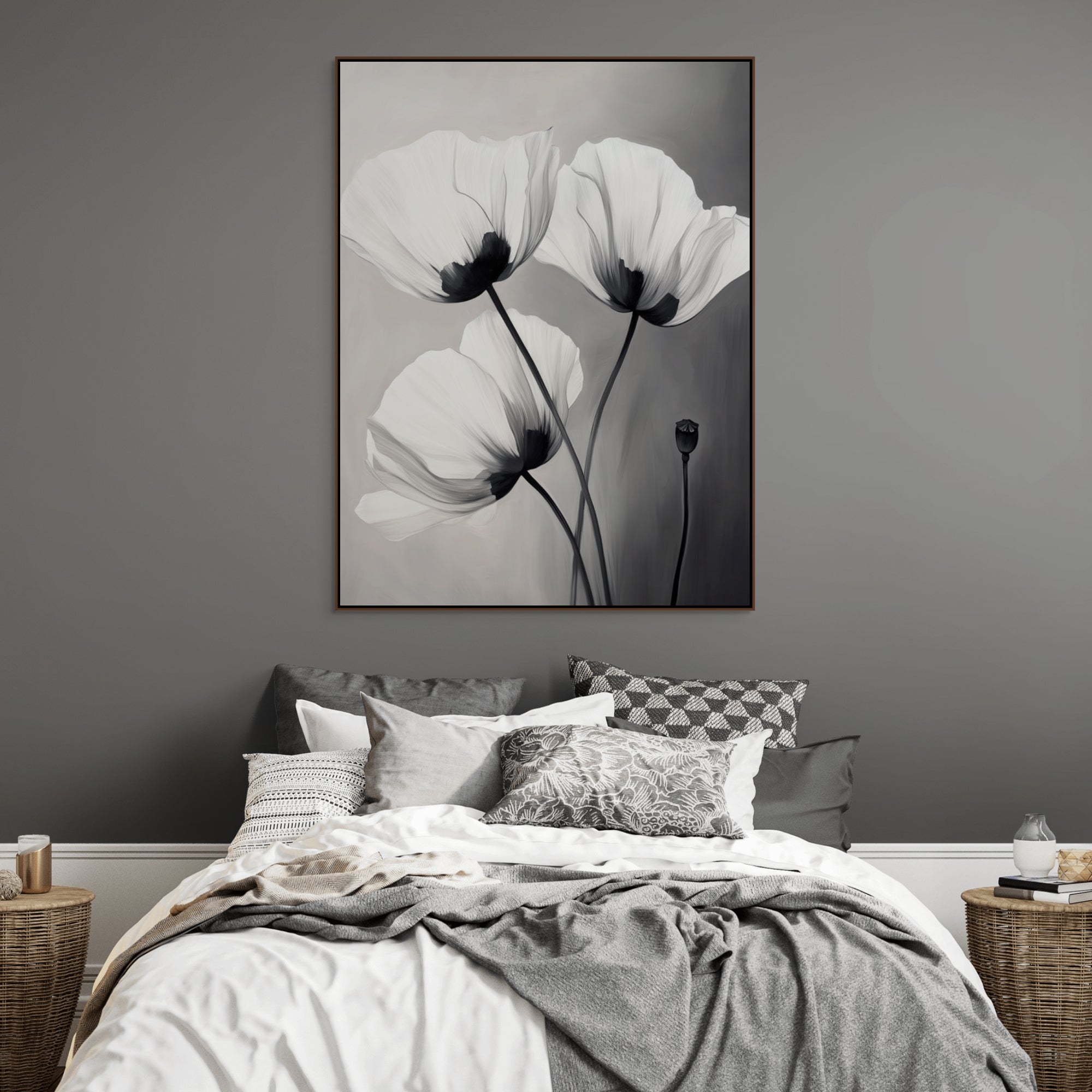 D0408-black-tie-affair-hand-painted-wall-art-bed-room-image-room-f-walnut