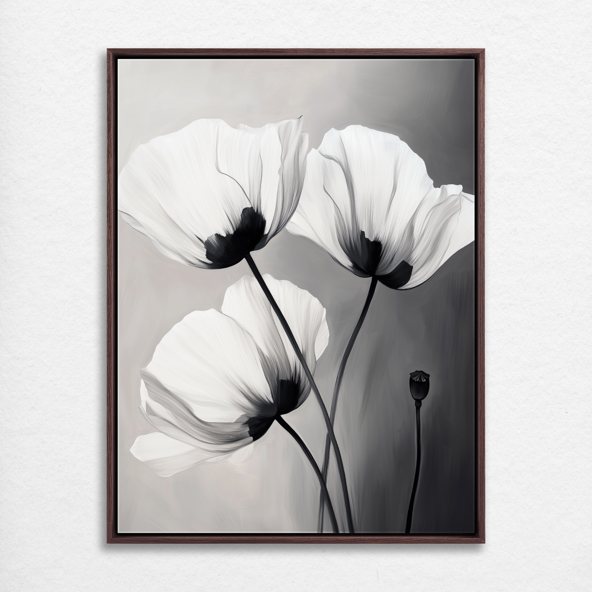 D0408-black-tie-affair-hand-painted-wall-art_08_3x4-vertical-frame-walnut.psd